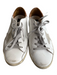 Golden Goose Shoe Size 39 White Leather Lace Up Distressed Suede Detail Sneakers White / 39