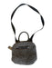 The Sak Dark Grey Canvas Braided Front Zip Zip Close Strap Backpack Dark Grey