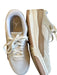 Nike Air Jordan Shoe Size 8.5 Cream & White Leather & Suede Athletic Sneakers Cream & White / 8.5