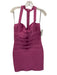 Herve Leger Size M Fuchsia Pink No Fabric Tag Sleeveless Bandage T Back Dress Fuchsia Pink / M