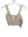 Zadig & Voltaire Size S Cream White Wool Blend Knit Sleeveless Rhinestone Top Cream White / S