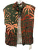 Johanna Ortiz Size 2 Red, Pink, Green Viscose Sleeveless Abstract Print Top Red, Pink, Green / 2