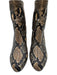 Stuart Weitzman Shoe Size 6.5 Black, Brown, Beige Leather Upper Shimmer Booties Black, Brown, Beige / 6.5
