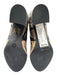 Stuart Weitzman Shoe Size 6.5 Black, Brown, Beige Leather Upper Shimmer Booties Black, Brown, Beige / 6.5