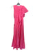 Ulla Johnson Size 0 Hot pink Viscose Blend Flutter Sleeves Gathered Maxi Dress Hot pink / 0