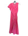 Ulla Johnson Size 0 Hot pink Viscose Blend Flutter Sleeves Gathered Maxi Dress Hot pink / 0