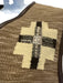 Ralph Lauren Collection Size L Brown & Beige Cotton Beaded & Sequined Vest Brown & Beige / L