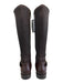 Cole Haan Shoe Size 8B Dark Brown Leather Upper Zip Up Stretch back Boots Dark Brown / 8B
