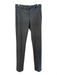 Theory Size 4 Gray Cotton Blend Woven Mid Rise Pockets Slacks Pants Gray / 4