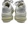 Balenciaga Shoe Size 34 White & Multi Poly Blend Platform Lace Up Logo Sneakers White & Multi / 34