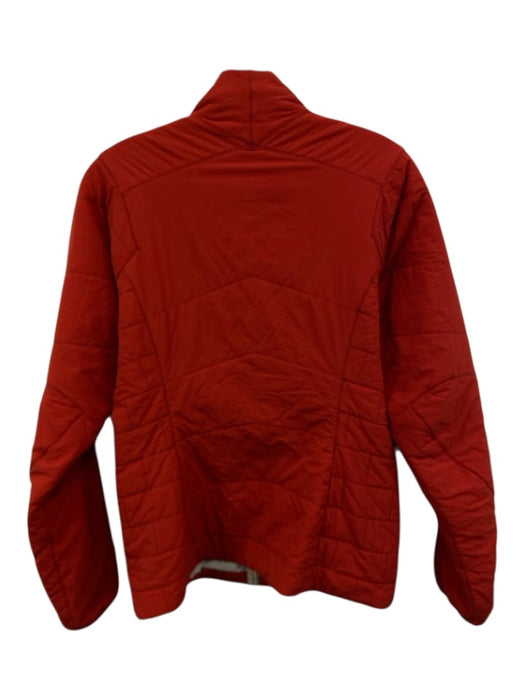 Patagonia Size S Red Nylon Zip Front Long Sleeve Puff Jacket Red / S