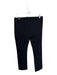 Veronica Beard Size 8 Black Nylon Blend Straight Leg Zipper Cropped Pants Black / 8