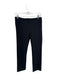Veronica Beard Size 8 Black Nylon Blend Straight Leg Zipper Cropped Pants Black / 8