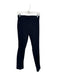 Theory Size 6 Navy Cotton Blend Ankle Slit Straight Leg Stretch Waist Pants Navy / 6