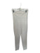 M.M. Lafleur Size 8 Cream Viscose Blend High Waist Ankle Slits Pants Cream / 8