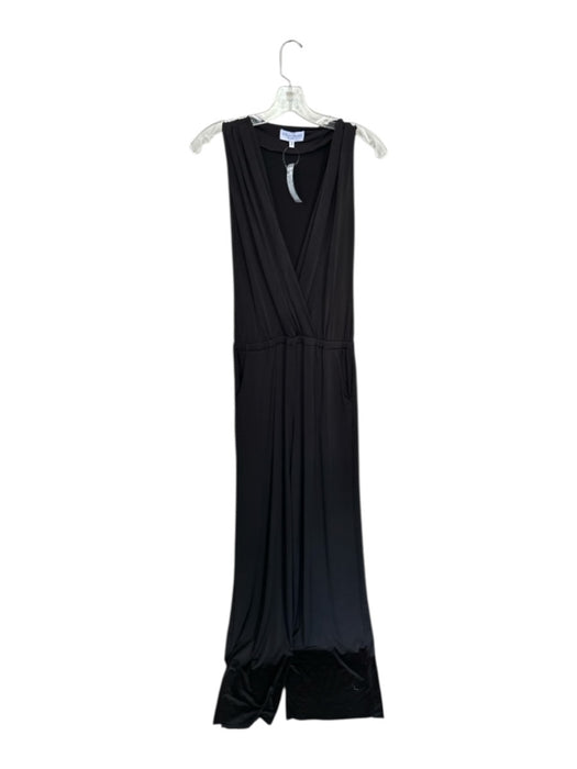 Ripley Rader Size 3 Black Deep V Cinch Waist Maxi Pockets Jumper Black / 3