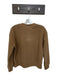 Everlane Size S Tan Recycled Polyester Long Sleeve Fuzzy Athletic Sweatshirt Tan / S