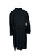 Burberry London Size 12 Black & Tan Polyester Wool Lining nova check lining Coat Black & Tan / 12