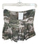 LJC Designs Size M Green & Tan Linen Strapless Camo Peplum Top Green & Tan / M