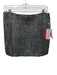 Never a Wallflower Size S Silver & Black Polyester Metallic Textured Skirt Silver & Black / S
