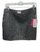 Never a Wallflower Size S Silver & Black Polyester Metallic Textured Skirt Silver & Black / S