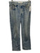 Rag & Bone Size 25 Acid Wash Cotton Zip & Button Denim Look Straight Pants Acid Wash / 25