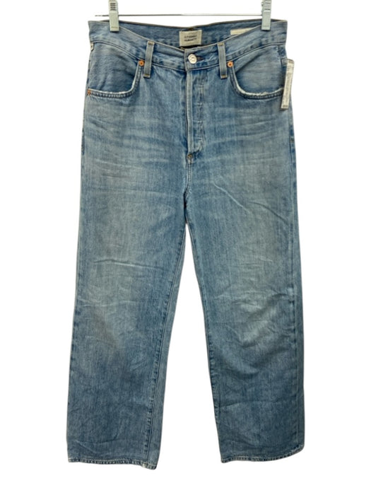 Citizens of Humanity Size 26 Light Wash Cotton Denim Button Fly High Rise Jeans Light Wash / 26
