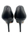 Jimmy Choo Shoe Size 36.5 Black Leather Peep Toe Round Toe Platform Pumps Black / 36.5