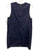 J. Crew Size S Dark Wash Cotton & Acetate Sleeveless Contrast Stitch Shift Dress Dark Wash / S