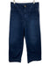 Pilcro Size 31 Dark Wash Cotton Zip Fly Patch Pockets Wide Leg Jeans Dark Wash / 31