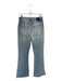 Etica Size 26 Light Wash Cotton Flare High Rise Raw Hem rip and holes Jeans Light Wash / 26