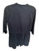 Tuckernuck Size XS Navy Cotton Long Sleeve Buttons Pleat Detail Dress Navy / XS