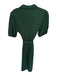 Boden Size 8P Forest Green Polyester Blend Short Balloon Sleeve Midi Dress Forest Green / 8P