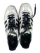 Adidas Shoe Size 7.5 Cream & Black Leather Lace Up Athletic Sneakers Cream & Black / 7.5