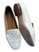 Tory Burch Shoe Size 7.5 Cream Leather Logo Loafers Cream / 7.5