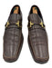 Ferragamo Shoe Size 10 AS IS Brown Leather Solid Dress Loafer Men's Shoes Brown / 10