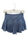 Gold Hinge Size Est 6 Blue Polyester Ruffle Accent Mini built in shorts Skirt Blue / Est 6