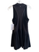 Athleta Size M Brown Polyester Sleeveless Zip Front Pleated Detail Dress Brown / M