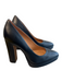 Jessica Simpson Shoe Size 8 Black Pleather Pointed Toe solid color Heels Black / 8