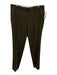 Zanella Size 35 Dark Gray Wool Blend Micro Dress Men's Pants Dark Gray / 35