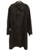 Ralph Ralph Lauren Size 40 Black Cotton Blend Solid Overcoat Men's Jacket Black / 40