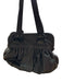 Cole Haan Black Leather Top Handles Zip Close Tote Bag Black / M