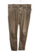 Brunello Cucinelli Size 52 Beige Cotton Solid Button Fly Men's Pants Beige / 52