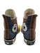 Converse Shoe Size 6.5 Blue, Yellow & Brown Canvas Rubber Outsole Lace Up Shoes Blue, Yellow & Brown / 6.5