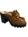 Veronica Beard Shoe Size 8 Black, Brown & Gold Leather & Suede Loafer Shoes Black, Brown & Gold / 8
