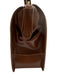 Gucci Brown Leather Bamboo Handle Gold Hardware Turnlock Purse Brown / M