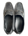 Cole Haan Shoe Size 6.5 Black Leather Silver Hardware Square Toe Flats Shoes Black / 6.5