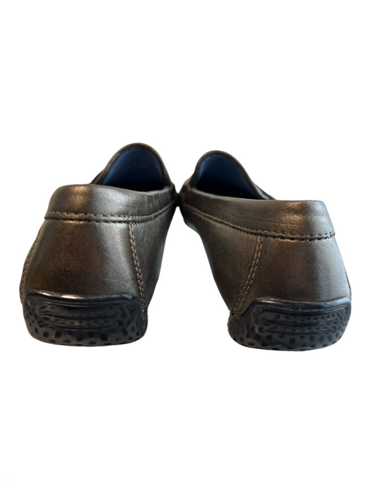 Robert Zur Shoe Size 7 Metallic Gray Manmade Material Almond Toe Flat Shoes Metallic Gray / 7