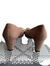 Stuart Weitzman Shoe Size 7 Brown Manmade Material Square Toe Kitten Heel Shoes Brown / 7