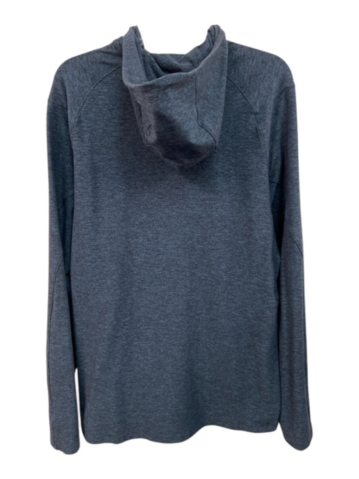 Lululemon Size L Blue Synthetic Heathered Athletic Hoodie Men's Jacket Blue / L
